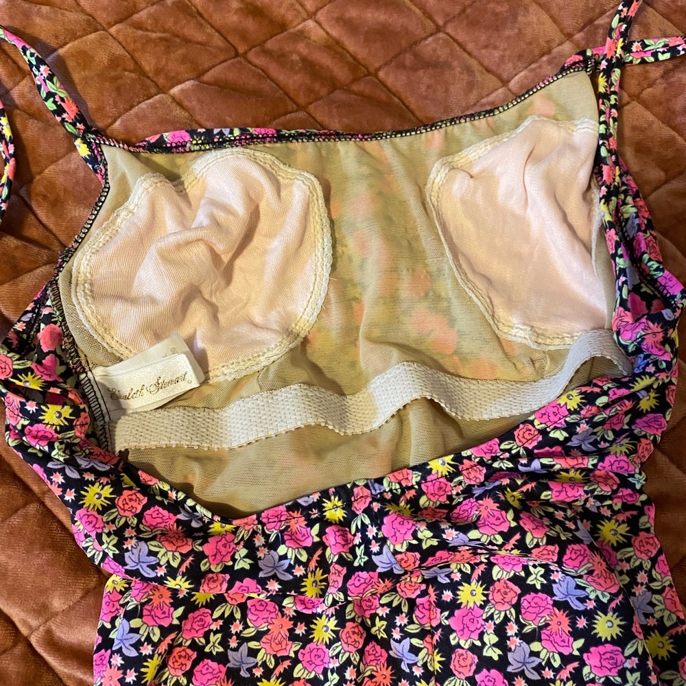 Vintage 80’s floral one piece bathing swim suit - Picture 7 of 7